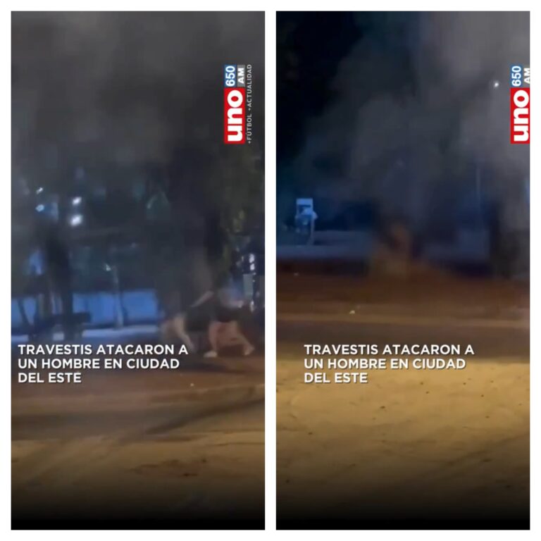 (Video) Travestis ombo’i chupe, pero él no hizo la denuncia ¿porqué será?