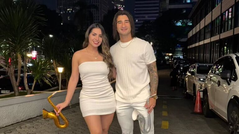 ¡Mañamí! El pelotero “Chino” Martínez llevó a la modelo Rocío Benítez a Indonesia