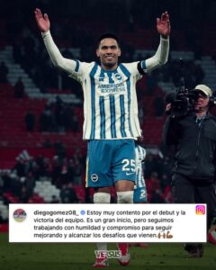 Emocionado, Gómez habla de su debut: “Es un gran inicio…”