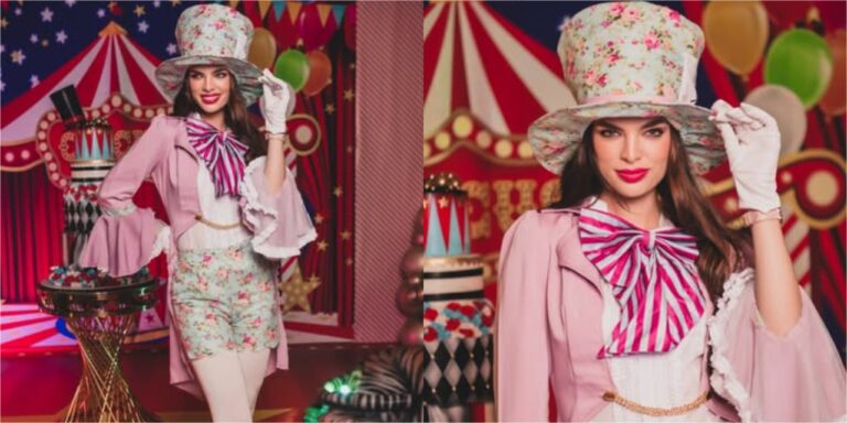 (GALERÍA) ¡Nadia Ferreira apareció vestida así para el cumple de su amiwis!