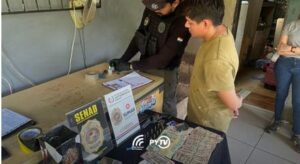 Arriero escondía la merca en un aire acondicionado