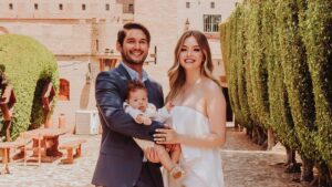 Hijo de la ex reina de belleza Deisy Lezcano ya es cristiano