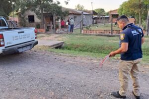 Balean casa de una poli y amenazan exigiendo devolución de mercadería o dinero