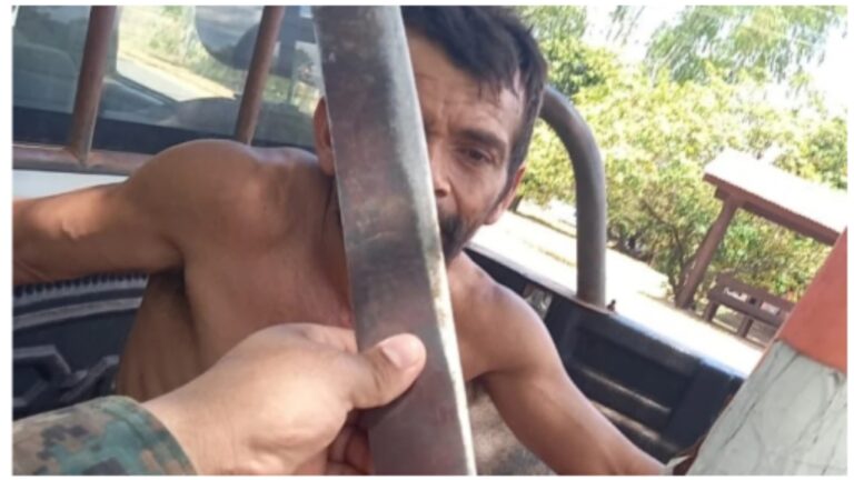 Ka´ucho hirió con machetillo a su mamá por no darle plata para seguir tomando