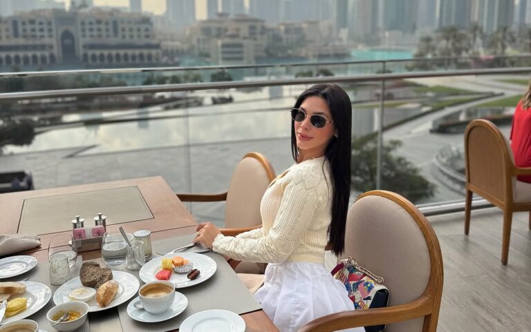 ¡Apénami! Thelma Ortigoza hizo un paseo express por Dubai