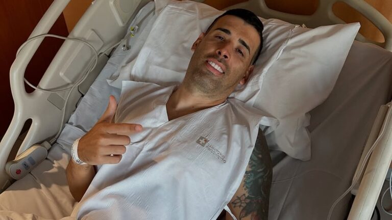 ¿Qué le pasó a Edgar Camarasa? ¡Apareció recién operado!