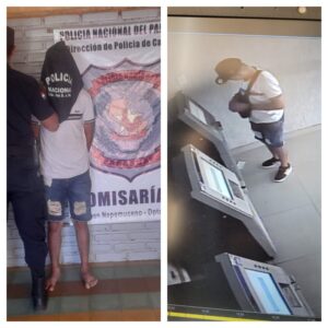 Joven fue detenido por usar tarjetas de su suegra