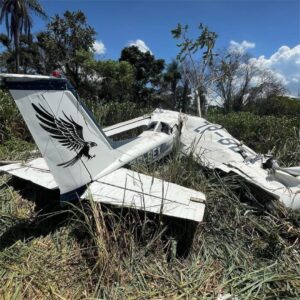 Avioneta perdió potencia y cayó en Aeropuerto de Saltos del Guairá
