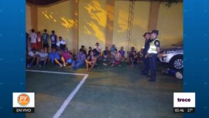 (Video) Operativo policial tras partido dejó varios detenidos y demorados