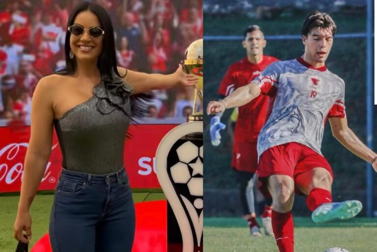 Gloria Vera va a ser hincha del club Fernando de la Mora desde ahora
