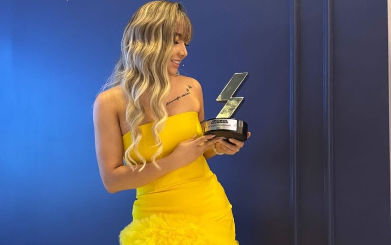 Marilina se llevó un premio por su canción dedicada a mujeres maltratadas
