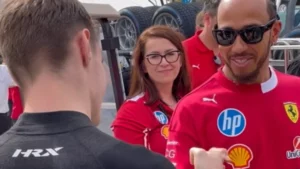 (VIDEO) ¡Apénami! El sorpresivo encuentro entre Duerksen y Hamilton