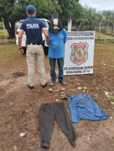 Detienen a karai que mató a su doña por no meterlo más a su cama