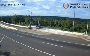 (VIDEO). Rampa de emergencia salva una vida