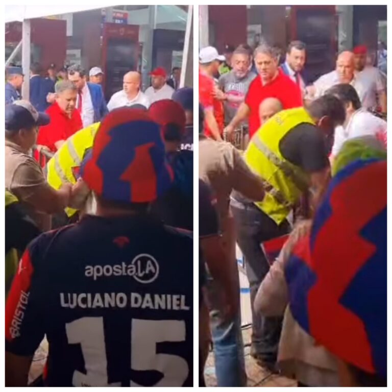 (VIDEO)A los golpes llegaron en la asamblea de Cerro Porteño