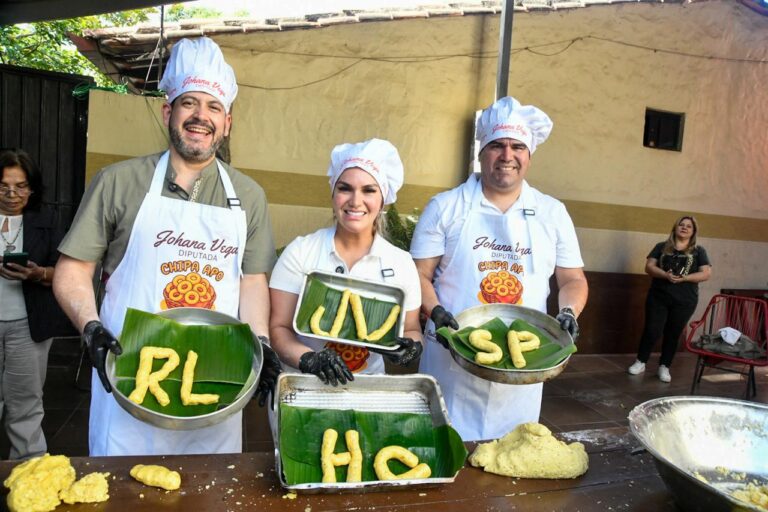 Dipu encabezó chipa apo en Mariano Roque Alonso