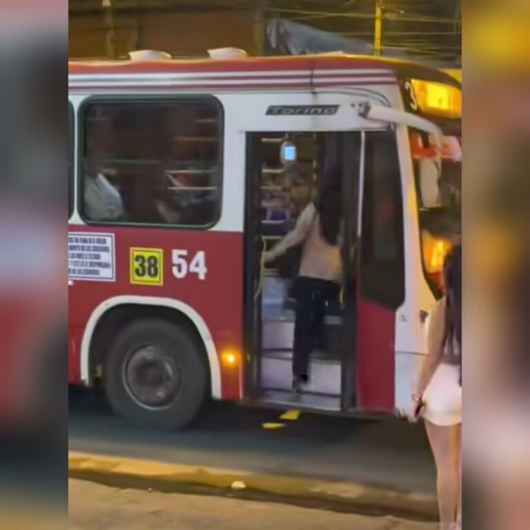 (VIDEO)Laurys Diva mostró que acompañó a su amiga hasta que suba al bus y la cañearon