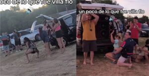 (VIDEO) La “tradición” de Semana Santa en Villa Florida sigue: ¡chupi y bailes osados!