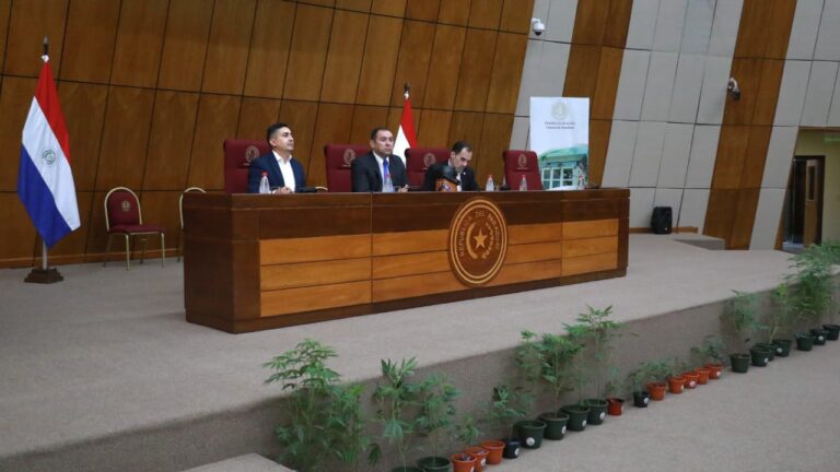 (Video) ¡Encendieron un “porro” en el Congreso para protestar durante audiencia pública!