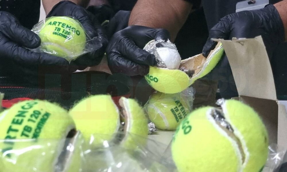 “Lala” opillami cocaína en pelotas de tenis que iban para Australia