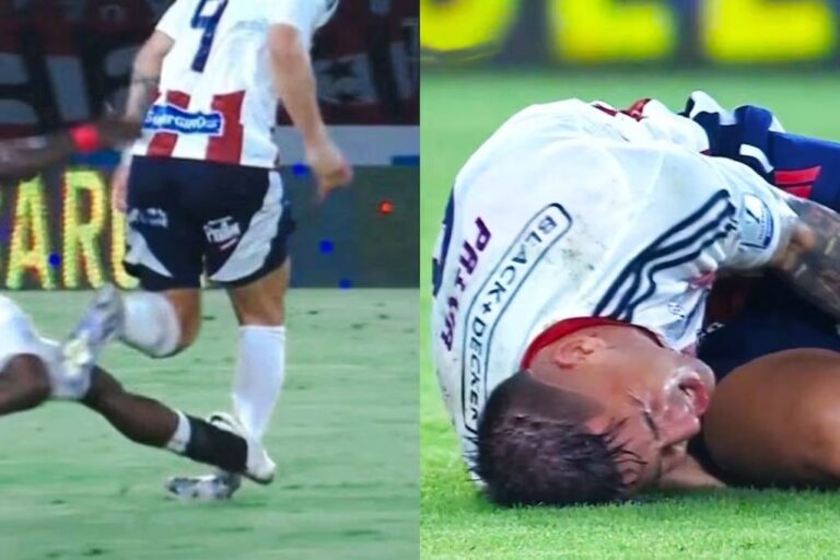 “La falta más violenta en la historia”: ¡El mundo habla de la fea lesión a Guillermo Paiva!