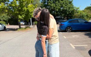 ¡Muy enamorado! Enciso a su prometida: “Mi ratito de paz entre tanta locura”