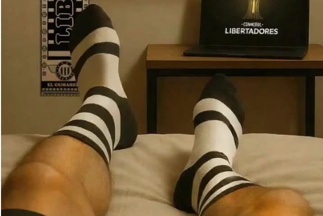 ¡Atendé cómo celebró la clasificación de Libertad el arquero Rodrigo Morínigo!