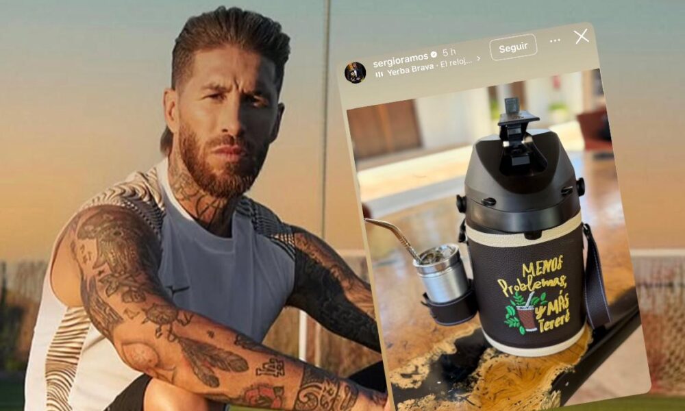 Si había alguna duda, Sergio Ramos hizo un nuevo posteo demostrando que es fan del tereré