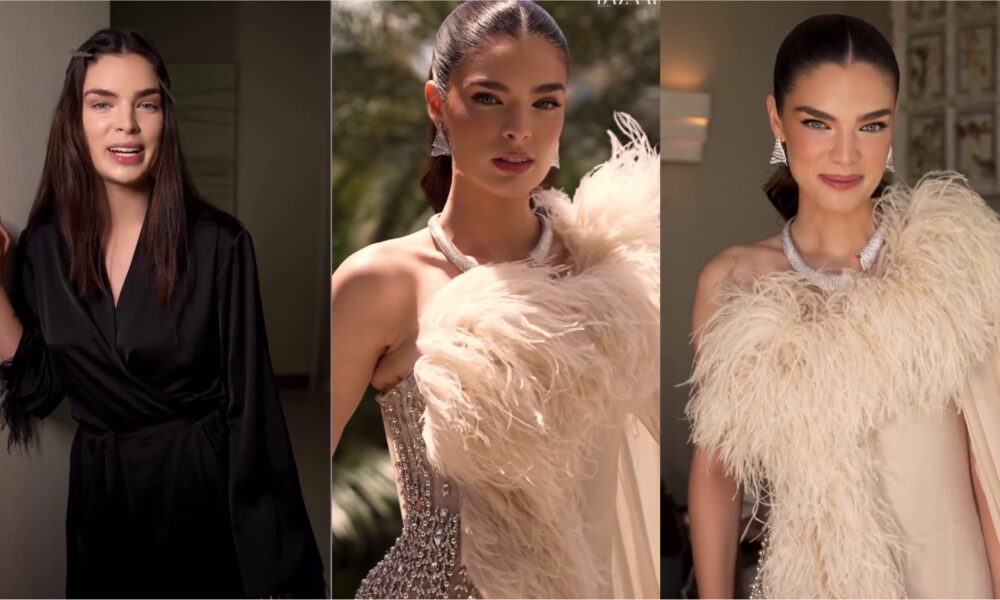 (VIDEO) ¡Diosa ro! Nadia Ferreira mostró su preparación para el Festival de Cannes