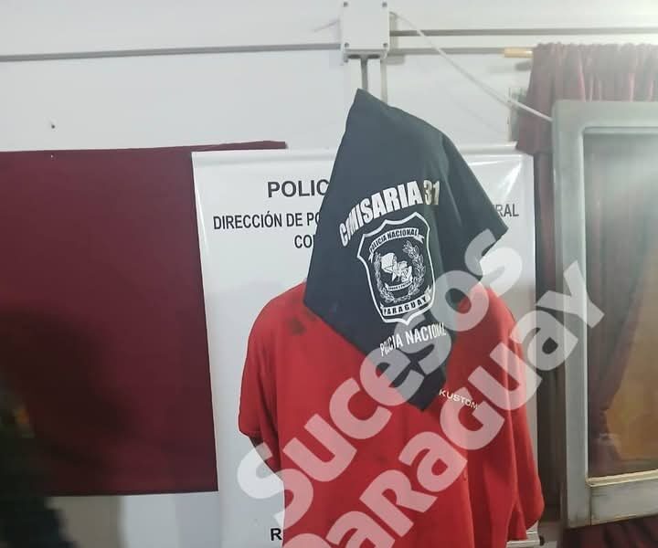 Hirió a su propio padre con un cuchillo en la cabeza y rostro