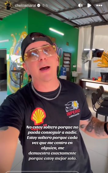 ¡Fuerte posteo de Chelo! ¿Dedicado a todas sus ex’s?