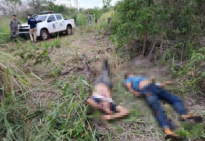Hallan dos cuerpos acribillados  en Alto Verá