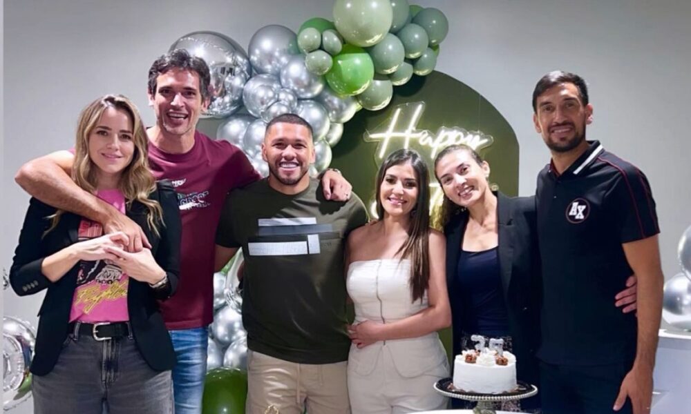 ¡Rivales en la cancha, amigos en la vida! Roque, en el cumple de Richard Ortiz