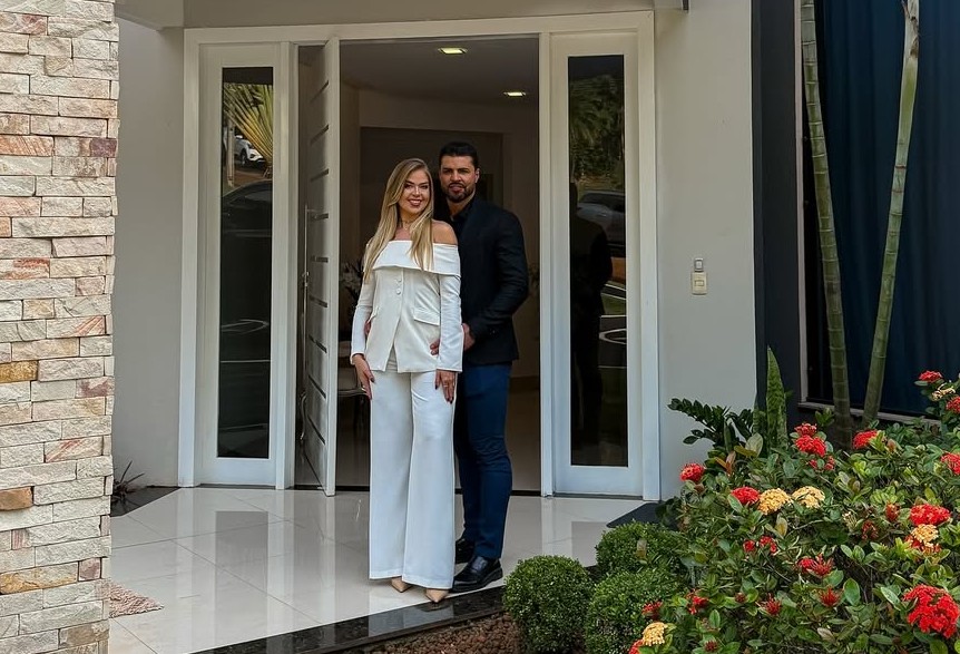 La ex del cantante Abelito festejó su “boda de pororó” con empresario rapai