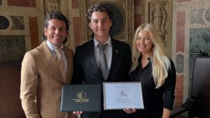 Nelson Haedo, orgullosísimo del logro de su hijo Samuel