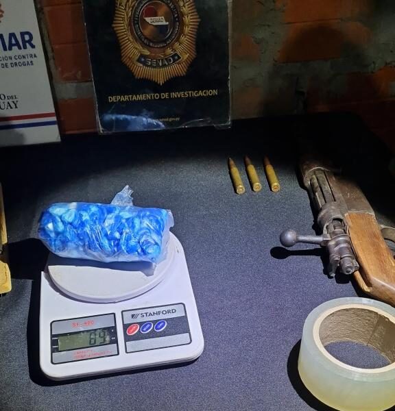 Fiscal antidrogas encabezó allanamiento en Mariano R. Alonso