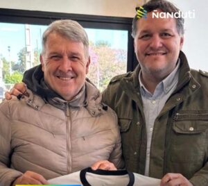 “Tata” Martino realizó una visita a la Villa Olimpia