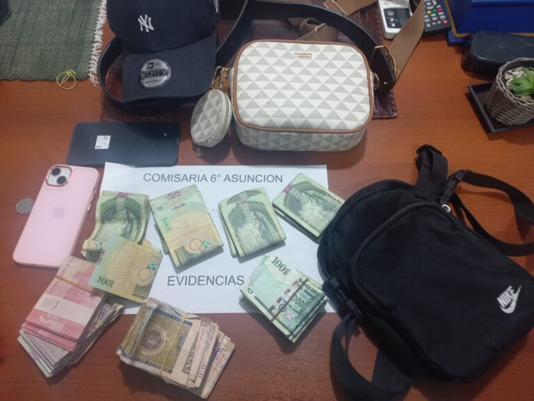 Detienen a una pareja de chilenos sospechosos del robo de lelus en un shopping chururu