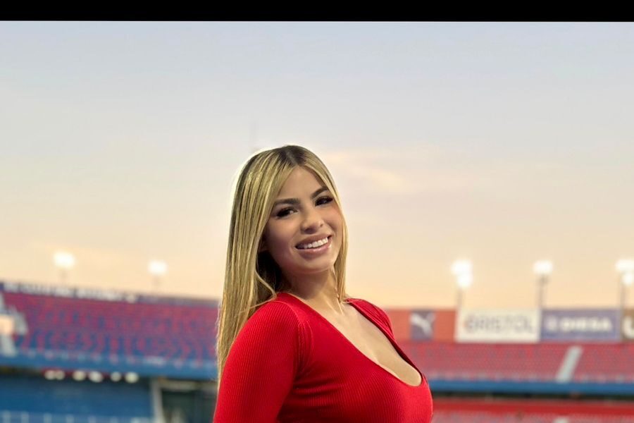 ¡La madrina azulgrana volvió a la Nueva Olla: “Extrañé mucho volver”!