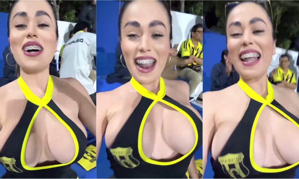 (VIDEO) ¡Reapareció la maína de Guaraní luego de su escándalo con el caballo!