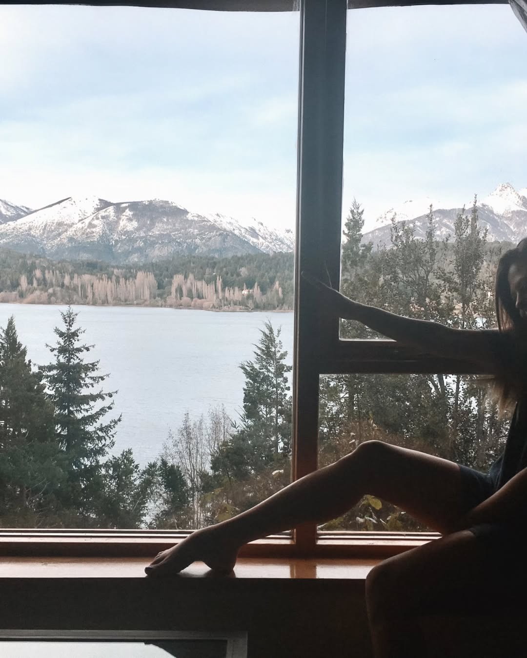 ¡La Quattrocchi, feliz como una lombriz por volver a la nieve!