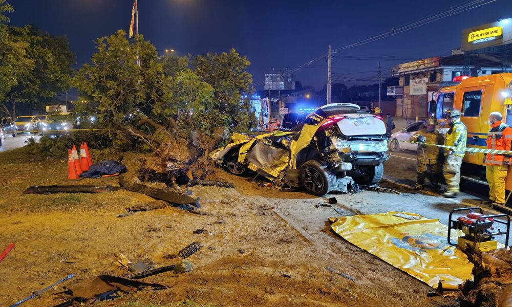 Joven conductor falleció en accidente cerca del aeropuerto Silvio Pettirossi