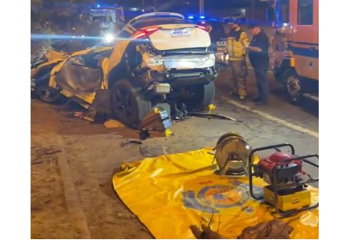 (VIDEO). Mañami como fue el tremendo accidente sobre la Autopista Silvio Pettirossi