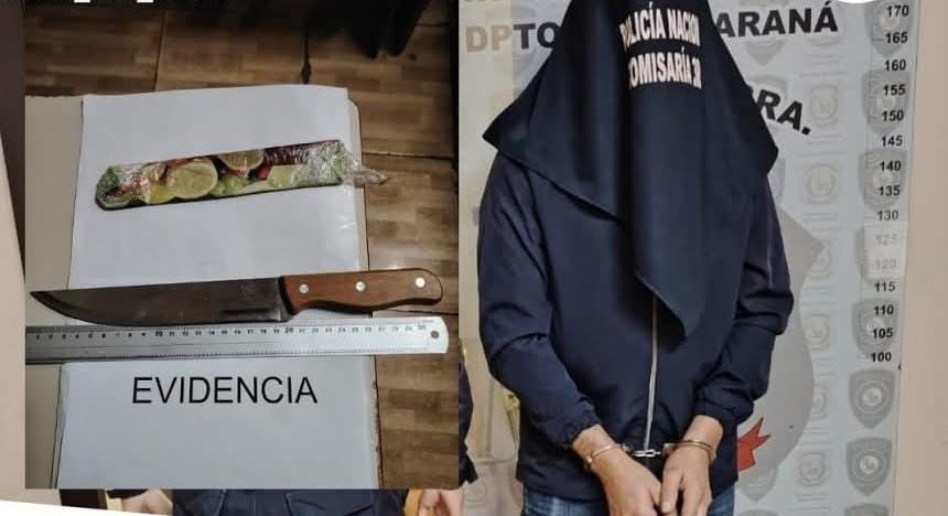 ¡Vendedor de frutas acuchilló a una mujer porque tocó su chevecha!