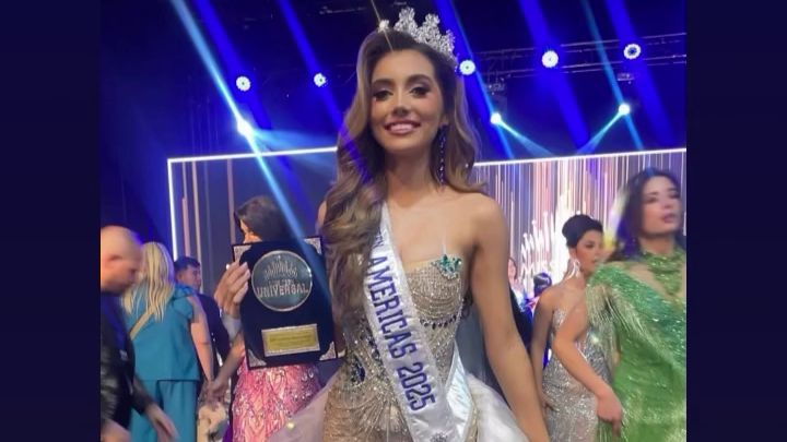 ¡Mi país, mi país! Paraguayita ganó una corona internacional de belleza