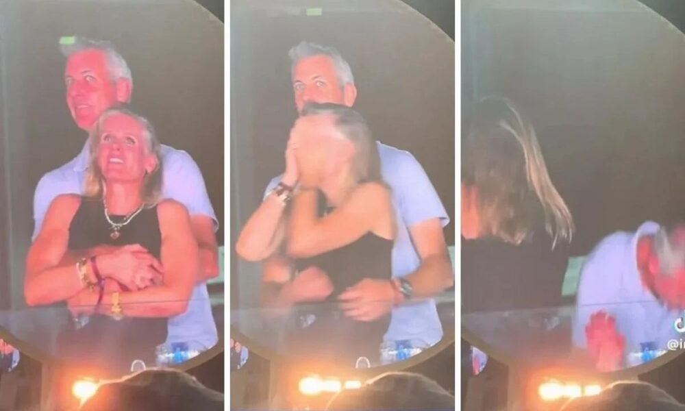 ¡Habló el empresario “infiel” pillado en pleno concierto de Coldplay!