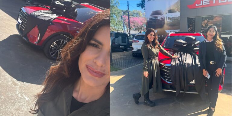 Ámparo Velázquez pureó por su nueva camioneta, ¡y atendé qué le recordaron!