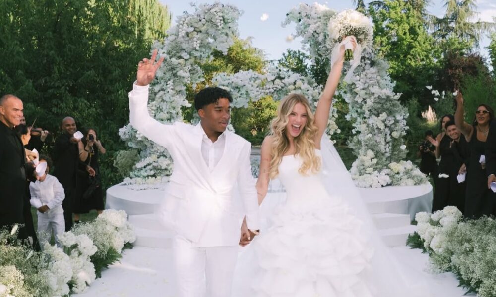 ¡La joya rapai del Real Madrid, Endrick, se casó con su “loirinha” Gabriely!