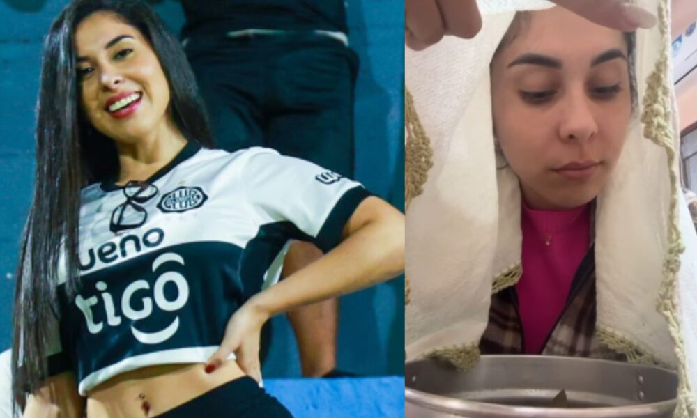 Rosy Alderete: infusión y toalla antes de ir a la cancha