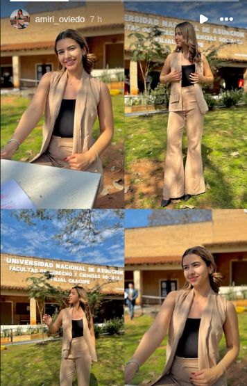 ¡La chuli de Wilder Viera presumió de su futura profesión!